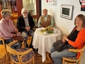 Mitglieder des Kulturvereins (Elfriede Schildmann, Joseph Schräder, Detlev Reuter und Karin Warias - von links)