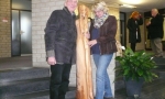 Arnold Wessling, die Skulptur "der Lauscher" und die Bildhauerin Elfriede Schildmann