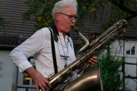 Andreas Kaling am Saxophon