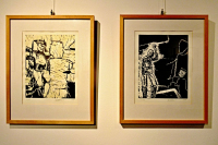 E. d. A. 1998 - Linoldrucke - 43x53cm