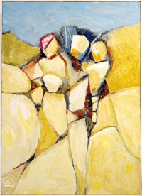 o. T. - 1998 - Mischtechnik - 52x72cm