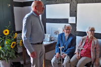 von links: Paul-Ludwig Welpinghus, Inge und Günter Schlömann