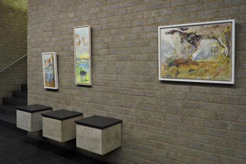 Drei Werke im Foyer