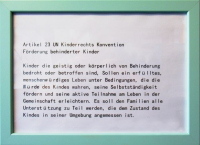 Förderung behinderter Kinder