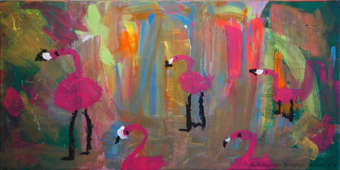 "Tanz der Flamingos"