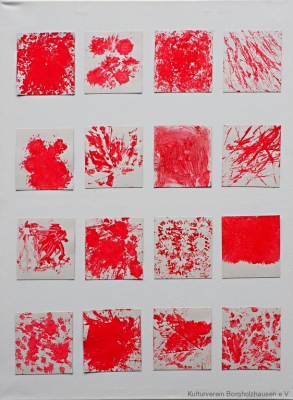 Drucken mit Naturmaterialien