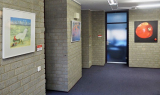 Blick in die Ausstellungsfläche