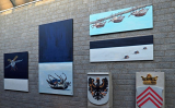 "Maikäfer flieg", "Maikäfer liegt", "Wir hängen ab", "Wir kommen" 2015 und 2019 - Acryl auf Leinwand