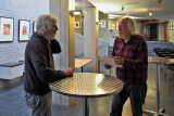 Job Schräder und Manfred Warias nach volbrachter Arbeit