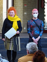 Beate Freier-Bongaertz und Marvin Knopf