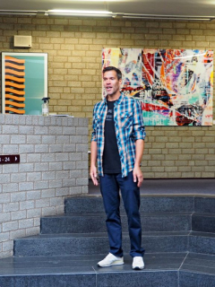 Matze Brandt stellt seine Kunst vor