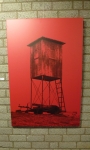 Eike Birte Umney - "Hochsitz", umgearbeitetes Foto auf Leinwand