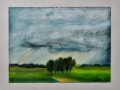 Fritz Lüker - Durchziehendes Gewitter mit Starkregen