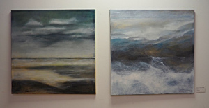 "Meer" - zwei Bilder von Veronica Petersdorf