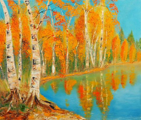 Donna: Herbst am Wasser