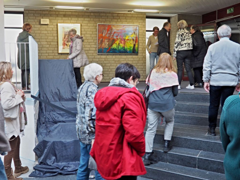 auf dem Weg zum nachsten Punkt für Kunstdialog