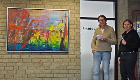 Kunstdialog  Nina Lückenga und Ralf Böhnke