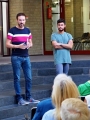 Alexander Daum und Tariq Alsaadi