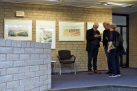Besucher in der Ausstellung